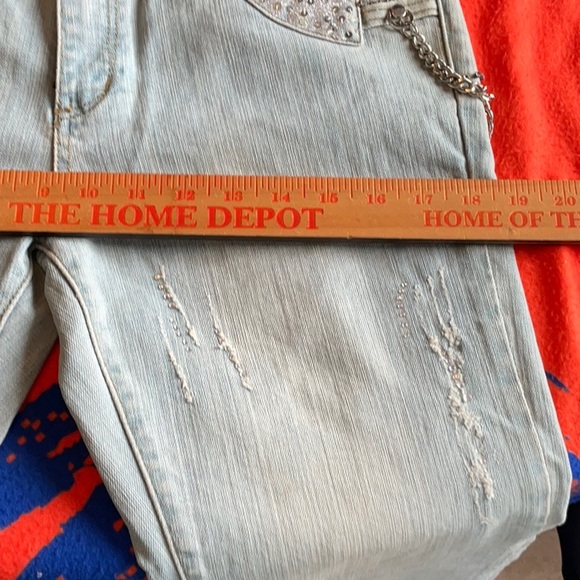 King Ranch Shop STYLE New York Paris Embellished Jeans Size 4, NWT - Picture 13 of 16